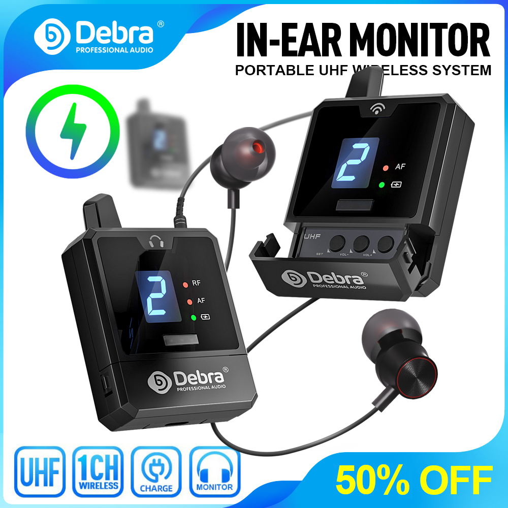 In Ear Monitor Iem - Sistema di monitoraggio in-ear wireless Debra