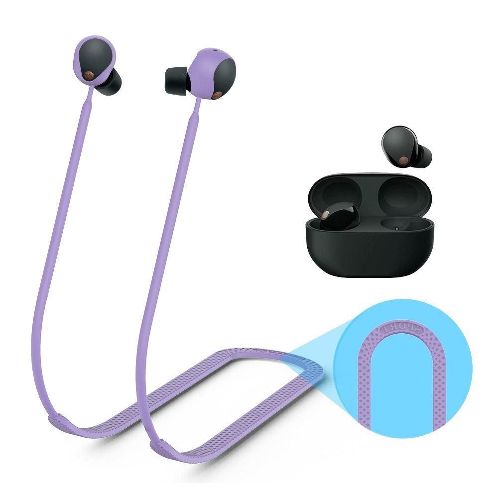 Sony Headphone Wf-1000Xm5 - Cordino Anti-Smarrimento per Auricolari in Silicone,