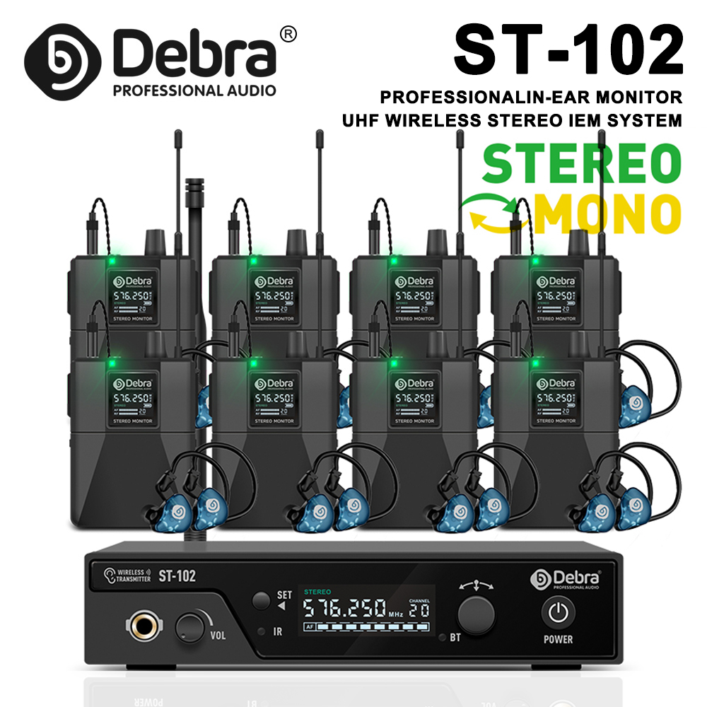 In Ear Monitor Iem - Sistema di monitoraggio in-ear wireless stereo