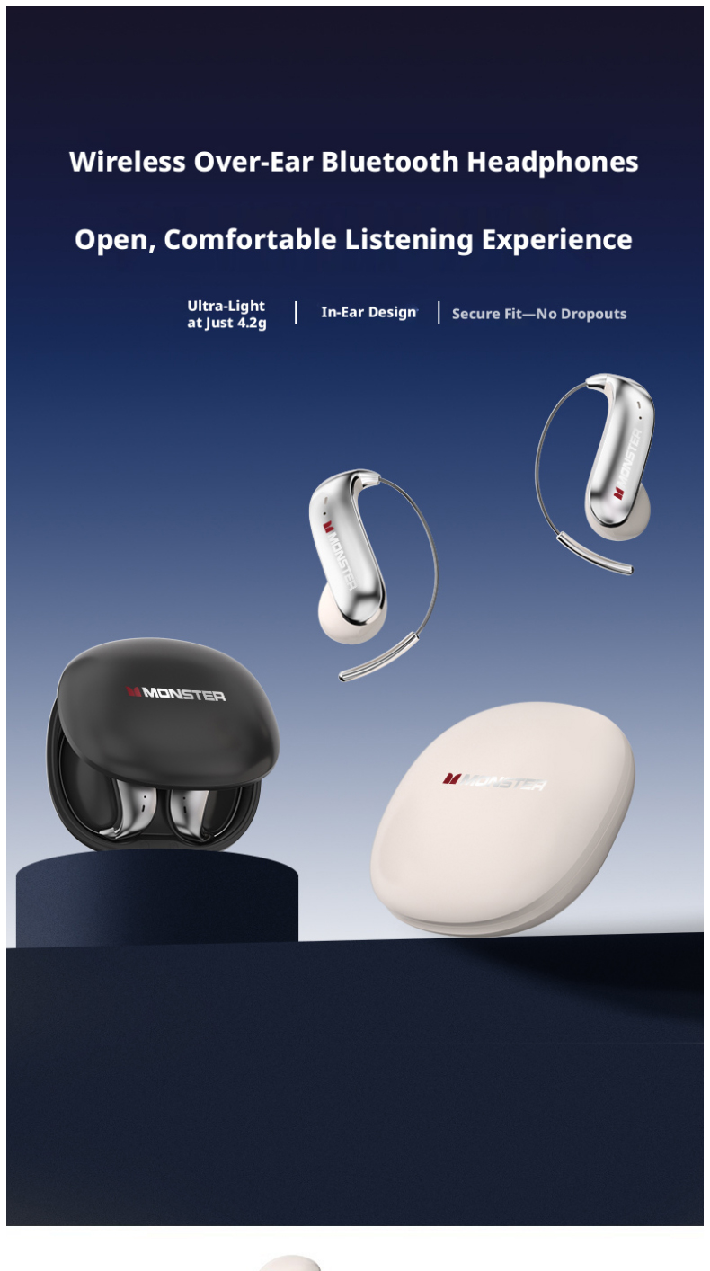 MONSTER C01 Auricolari Bluetoo - Sports Earphone Hook recensione e prezzo